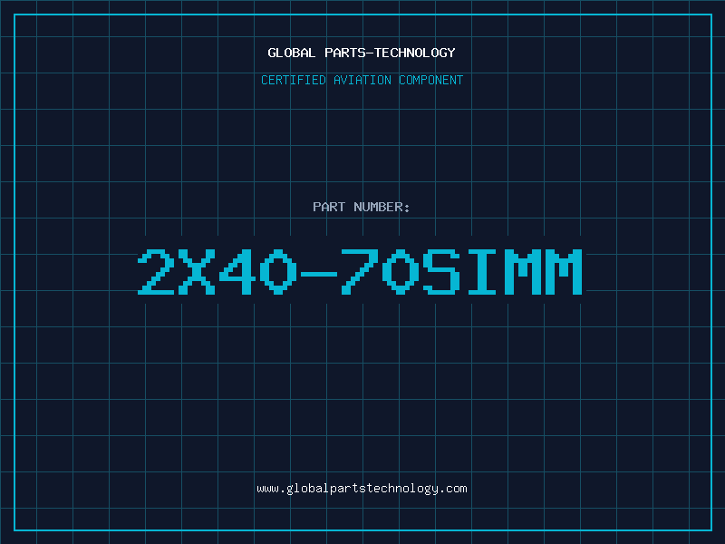 Aviation Part 2X40-70SIMM