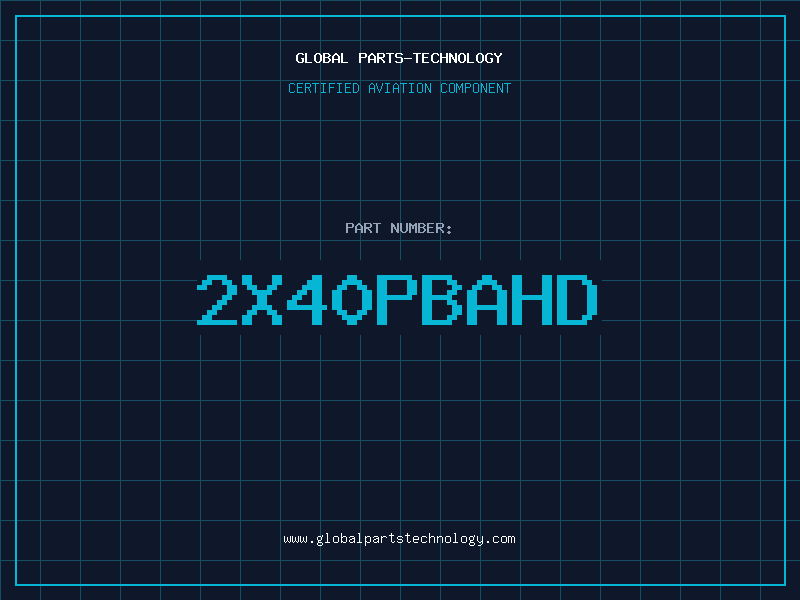 Aviation Part 2X40PBAHD