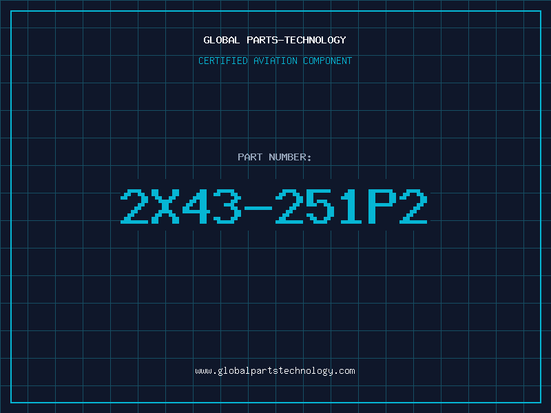 Aviation Part 2X43-251P2