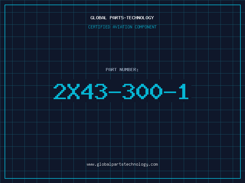 Aviation Part 2X43-300-1