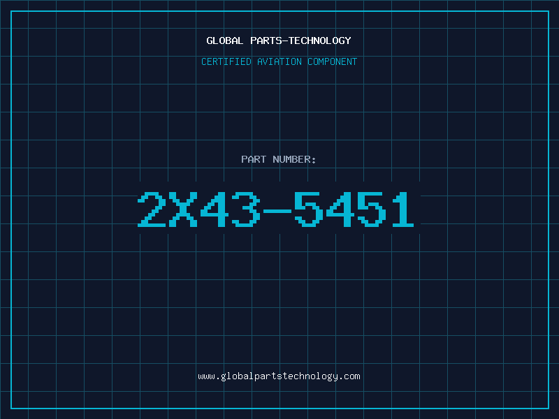 Aviation Part 2X43-5451