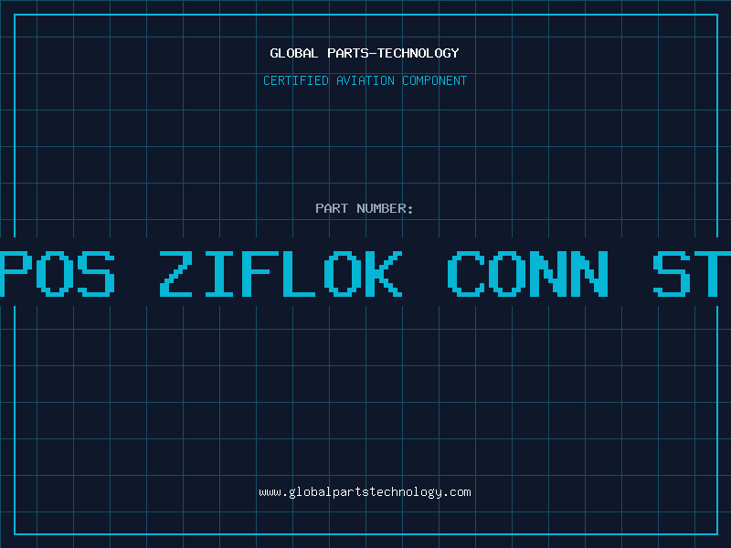 Aviation Part 2X5 POS ZIFLOK CONN ST TIN