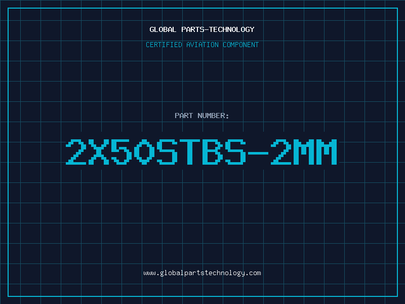 Aviation Part 2X50STBS-2MM