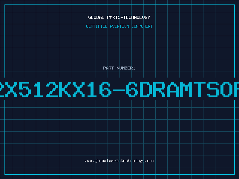 Aviation Part 2X512KX16-6DRAMTSOP