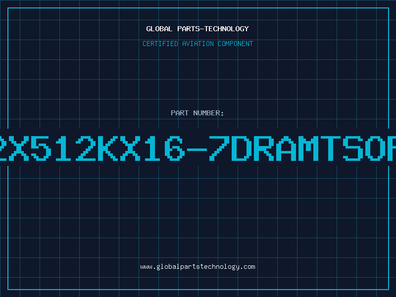 Aviation Part 2X512KX16-7DRAMTSOP