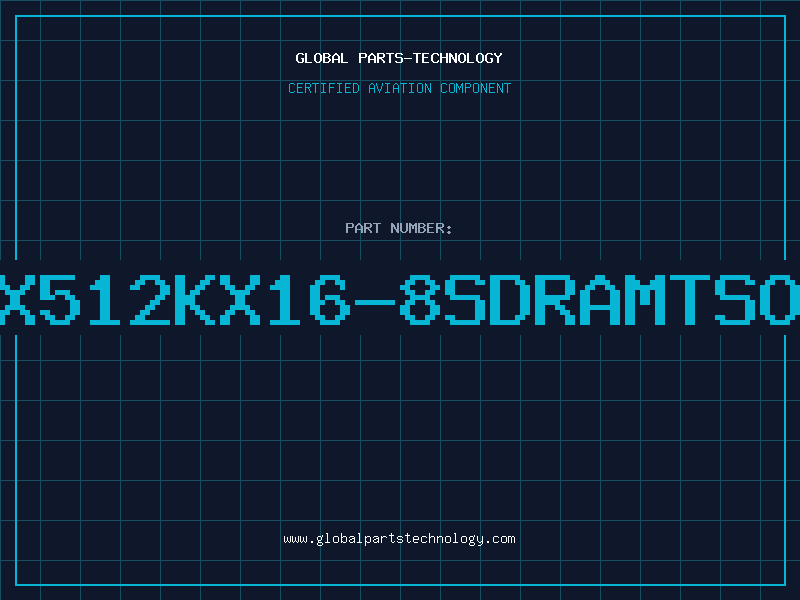 Aviation Part 2X512KX16-8SDRAMTSOP