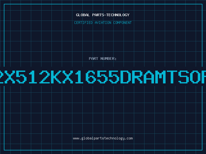 Aviation Part 2X512KX1655DRAMTSOP