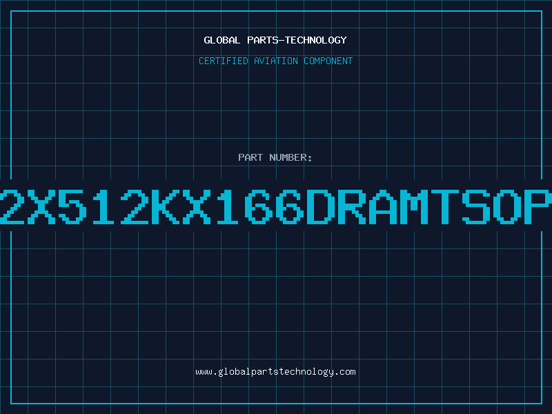 Aviation Part 2X512KX166DRAMTSOP