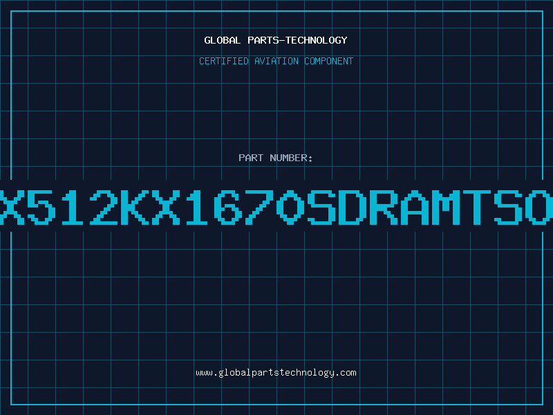 Aviation Part 2X512KX1670SDRAMTSOP