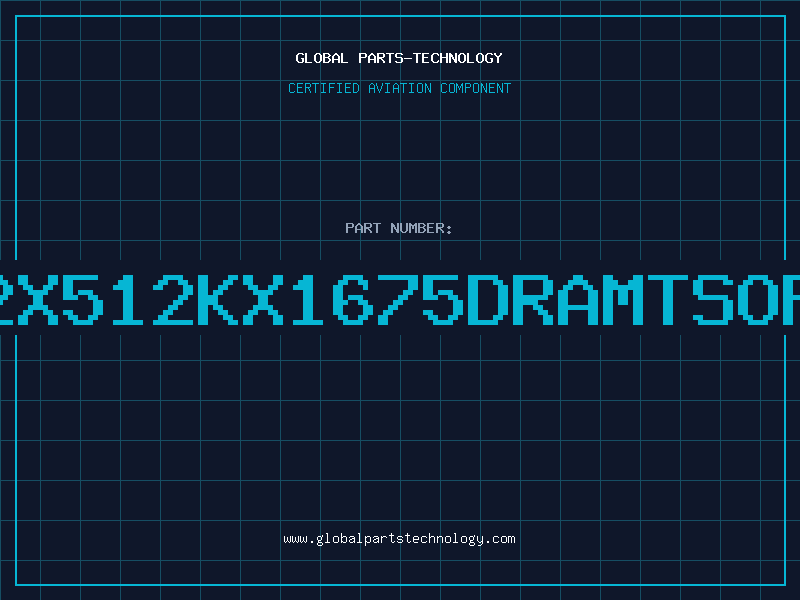 Aviation Part 2X512KX1675DRAMTSOP