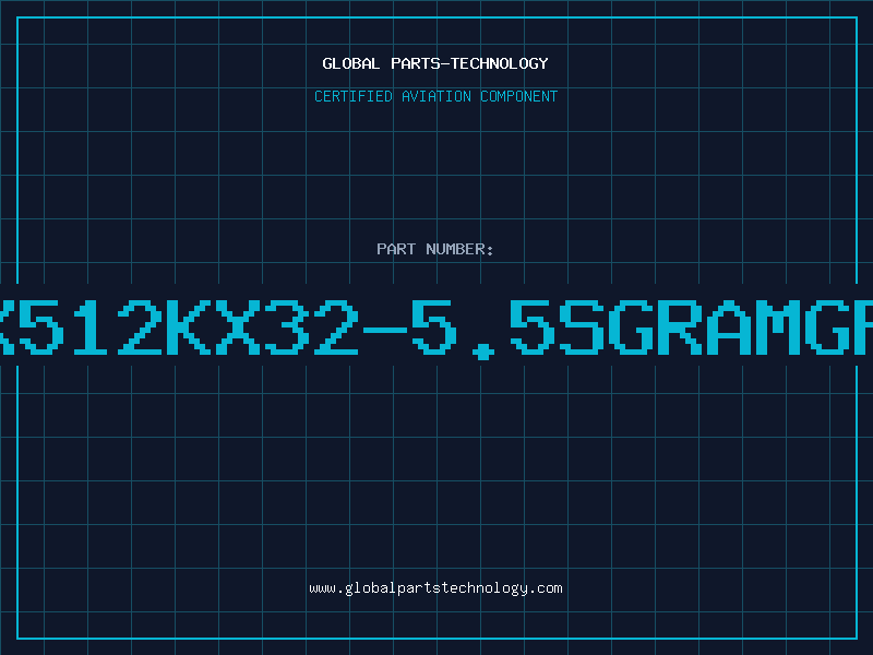 Aviation Part 2X512KX32-5.5SGRAMGFP