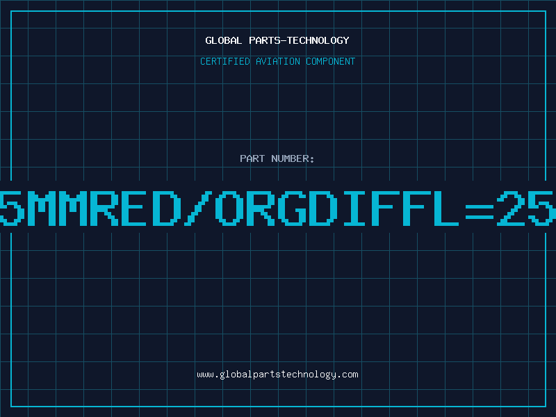 Aviation Part 2X5MMRED/ORGDIFFL=25MM