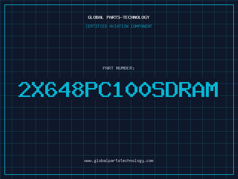 Aviation Part 2X648PC100SDRAM