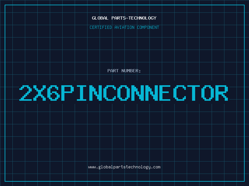 Aviation Part 2X6PINCONNECTOR
