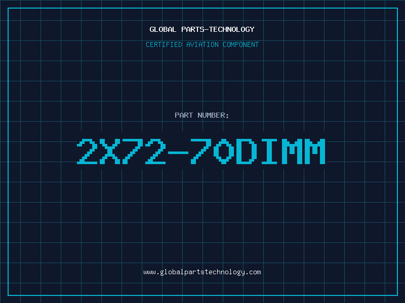 Aviation Part 2X72-70DIMM