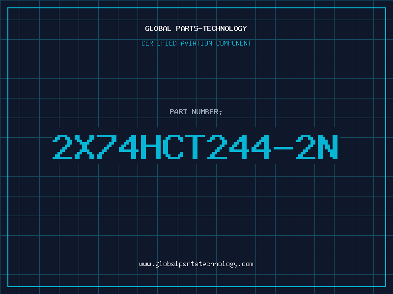 Aviation Part 2X74HCT244-2N