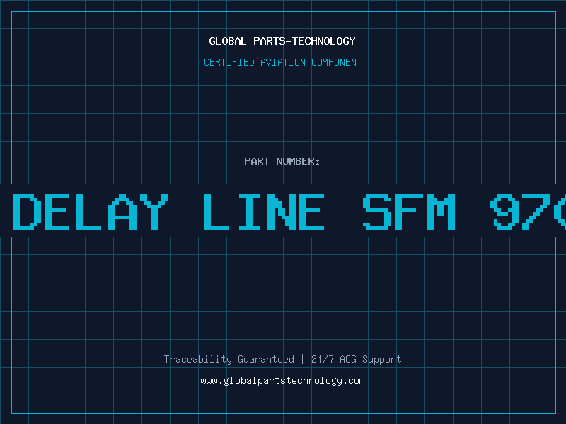 Aviation Part 2X8 DELAY LINE SFM 9709P9