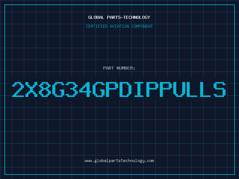 Aviation Part 2X8G34GPDIPPULLS