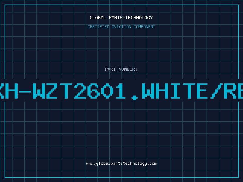 Aviation Part 2XH-WZT2601.WHITE/RED
