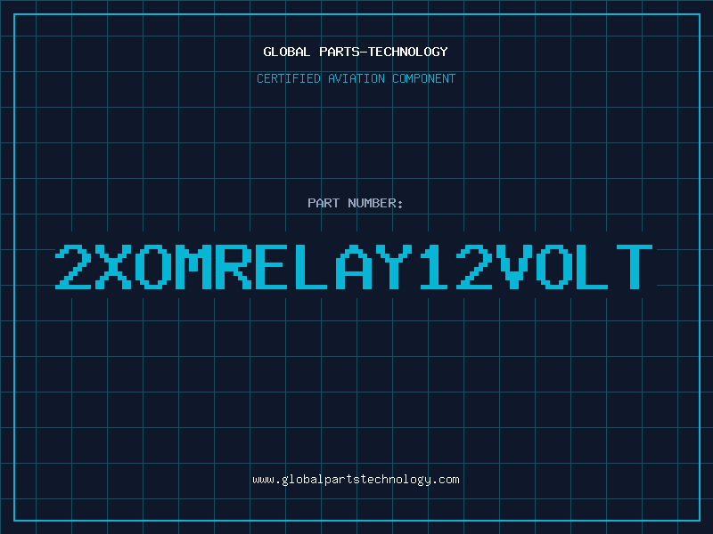 Aviation Part 2XOMRELAY12VOLT