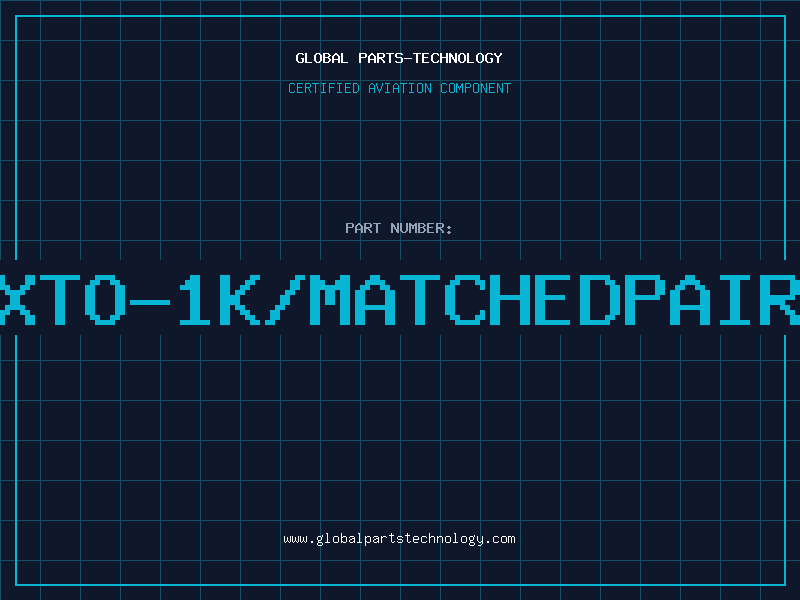 Aviation Part 2XTO-1K/MATCHEDPAIRS