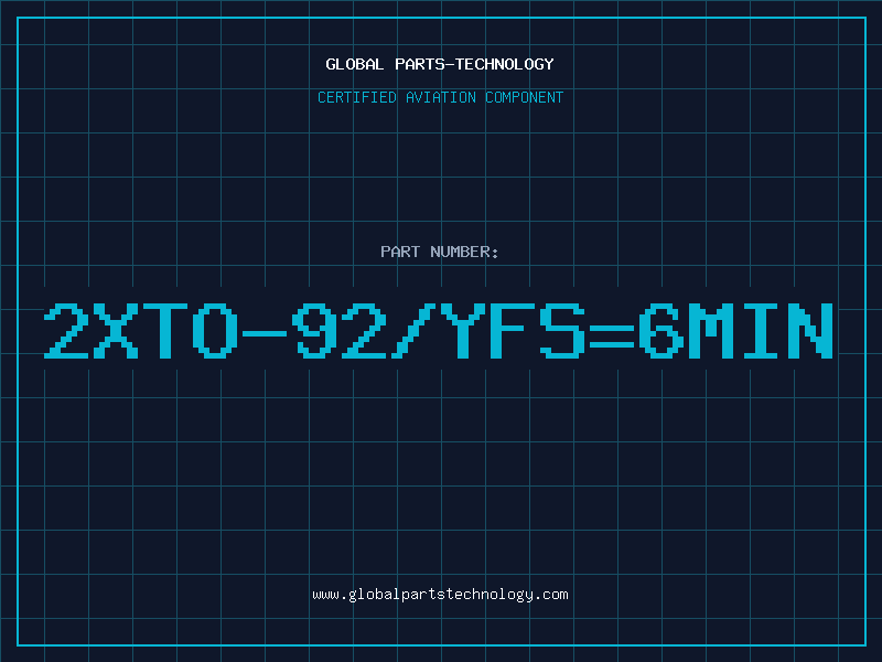 Aviation Part 2XTO-92/YFS=6MIN