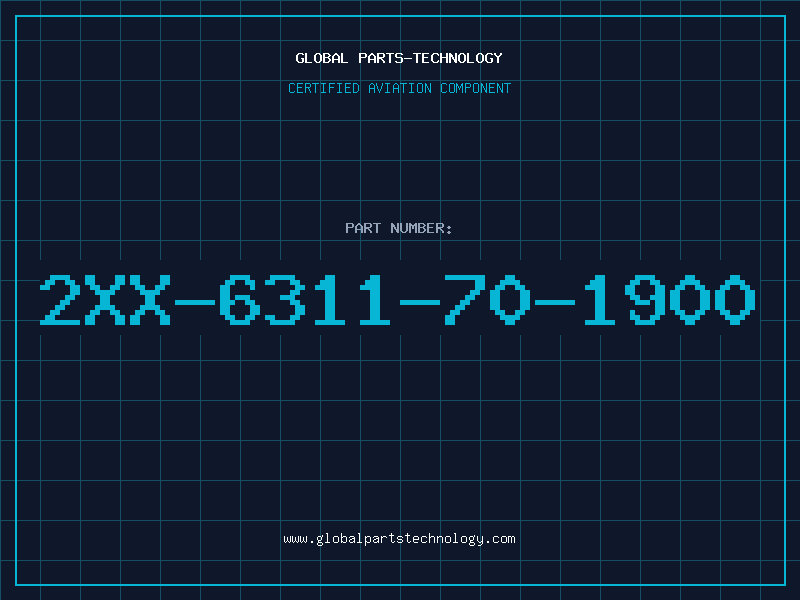 Aviation Part 2XX-6311-70-1900