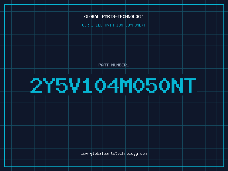 Aviation Part 2Y5V104M050NT