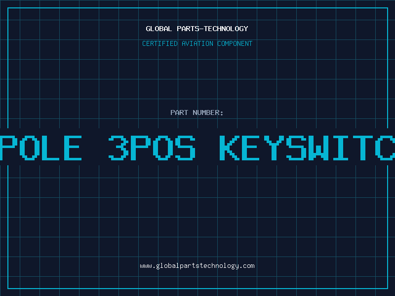 Aviation Part 2pole 3pos KeySwitch