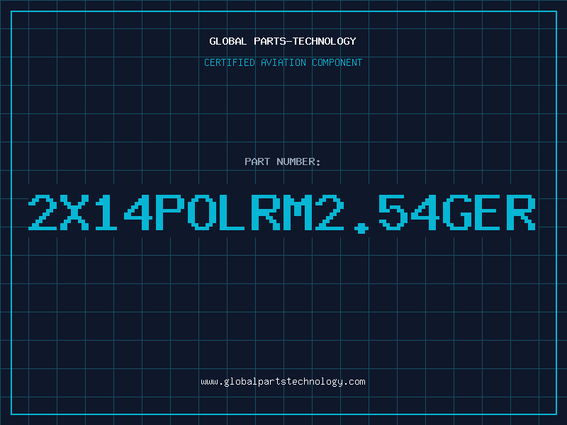Aviation Part 2x14POLRM2.54ger