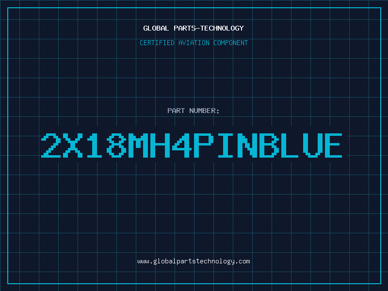 Aviation Part 2x18mH4Pinblue
