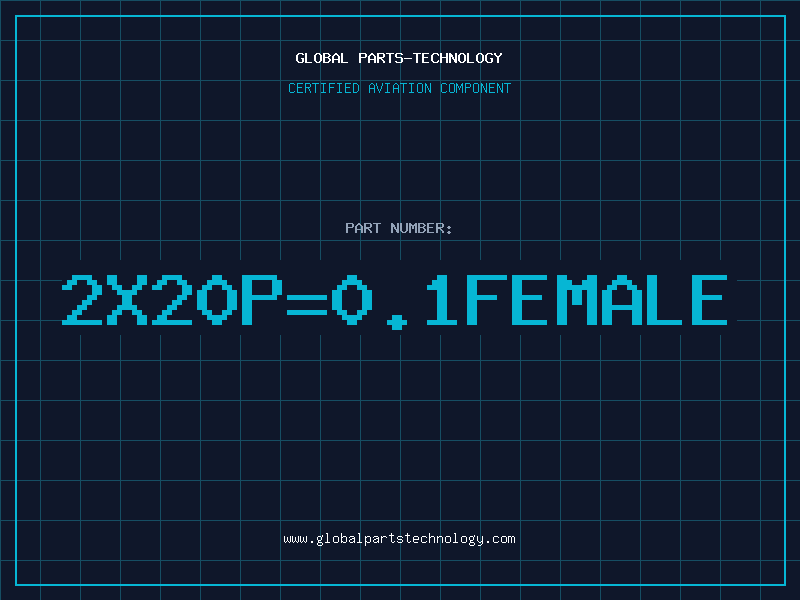 Aviation Part 2x20P=0.1Female