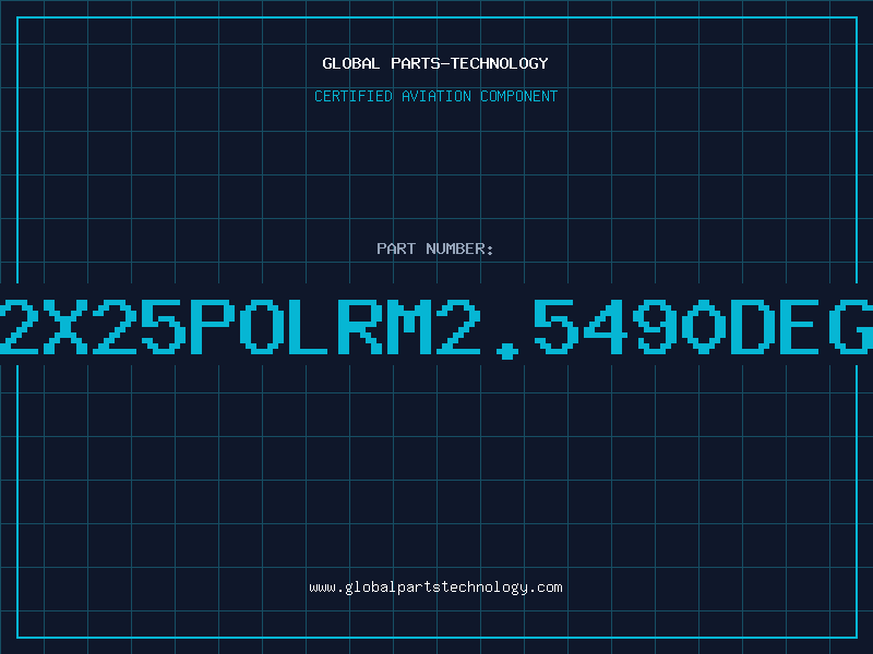 Aviation Part 2x25POLRM2.5490DEG