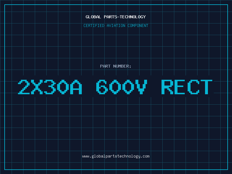 Aviation Part 2x30A 600V RECT