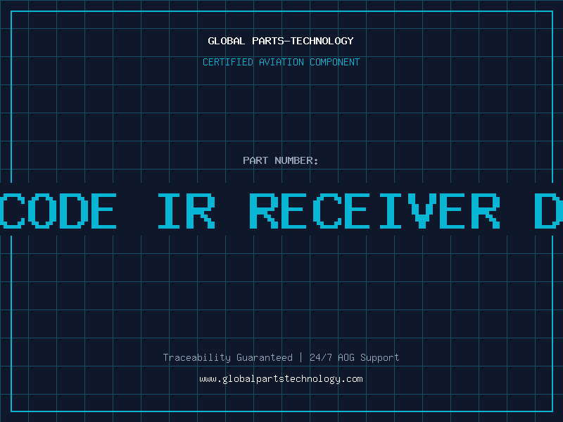 Aviation Part 2x64 Code IR Receiver DIL-24