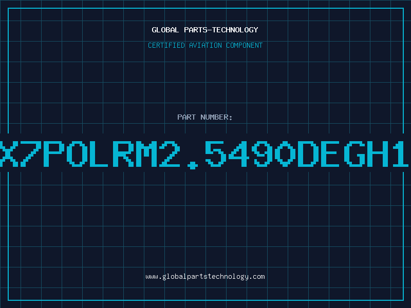 Aviation Part 2x7POLRM2.5490DEGH12