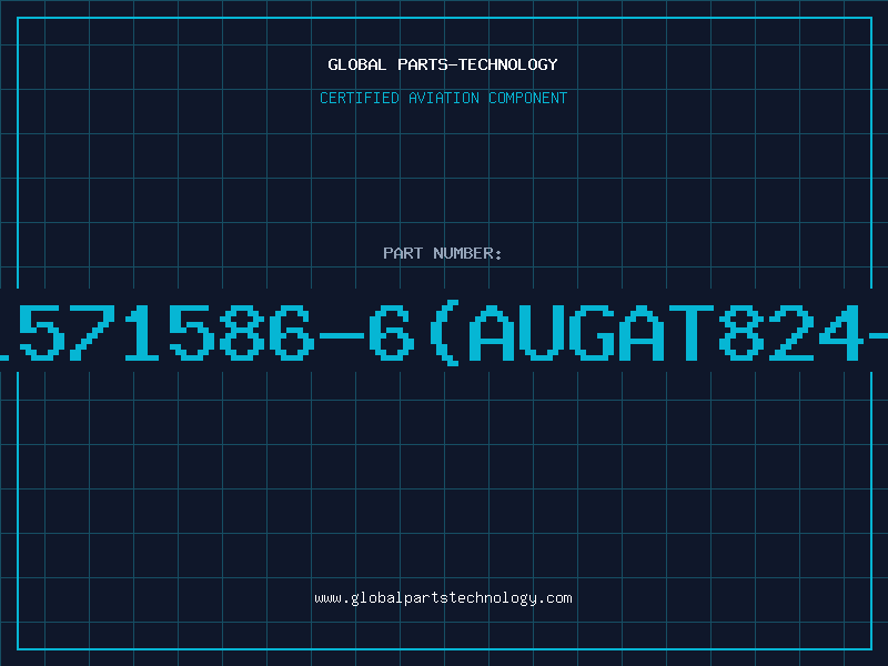Aviation Part 3-1571586-6(AUGAT824-AG