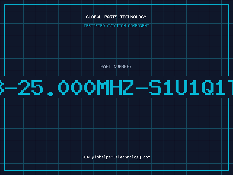 Aviation Part 3-25.000MHZ-S1U1Q1T