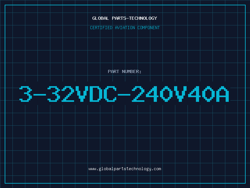 Aviation Part 3-32VDC-240V40A