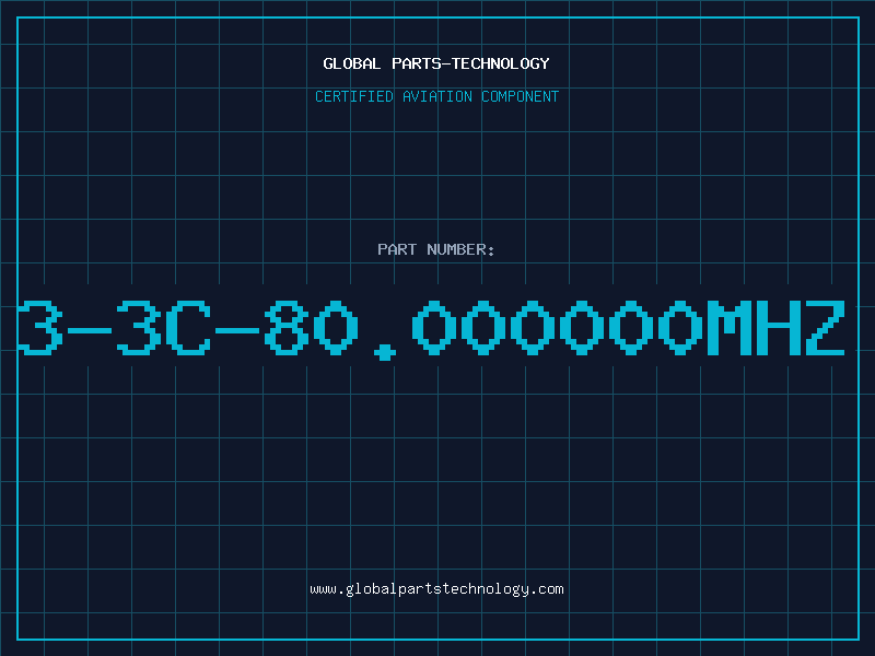 Aviation Part 3-3C-80.000000MHZ