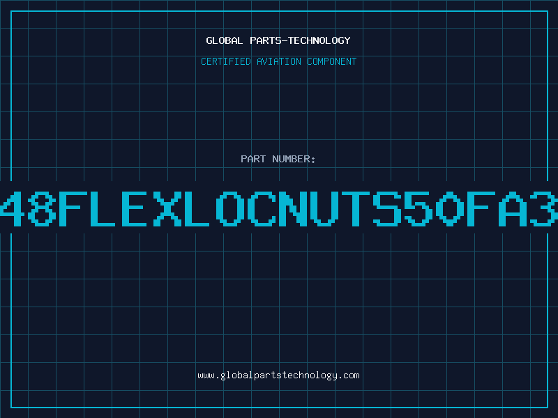 Aviation Part 3-48FlexlocNuts50FA348