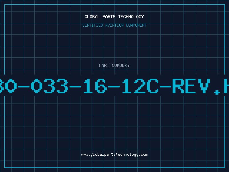 Aviation Part 30-033-16-12C-REV.H