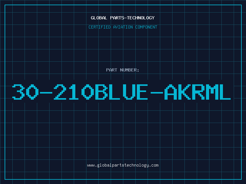 Aviation Part 30-210BLUE-AKRML