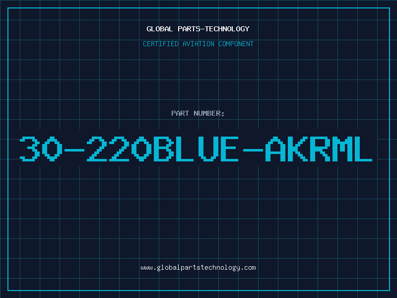 Aviation Part 30-220BLUE-AKRML