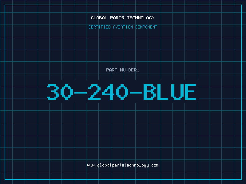 Aviation Part 30-240-BLUE