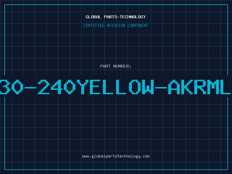 Aviation Part 30-240YELLOW-AKRML