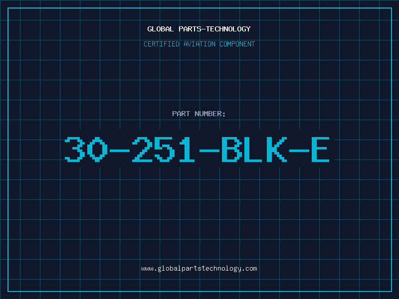 Aviation Part 30-251-BLK-E