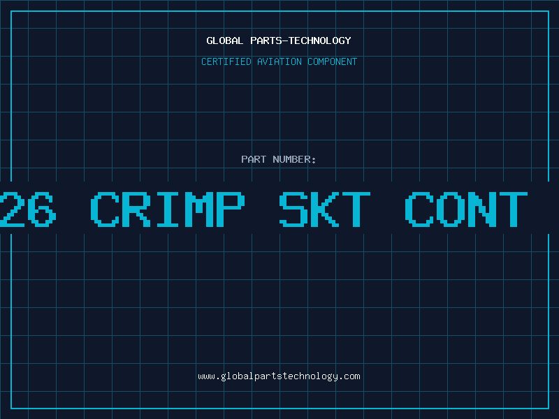 Aviation Part 30-26 CRIMP SKT CONT TIN