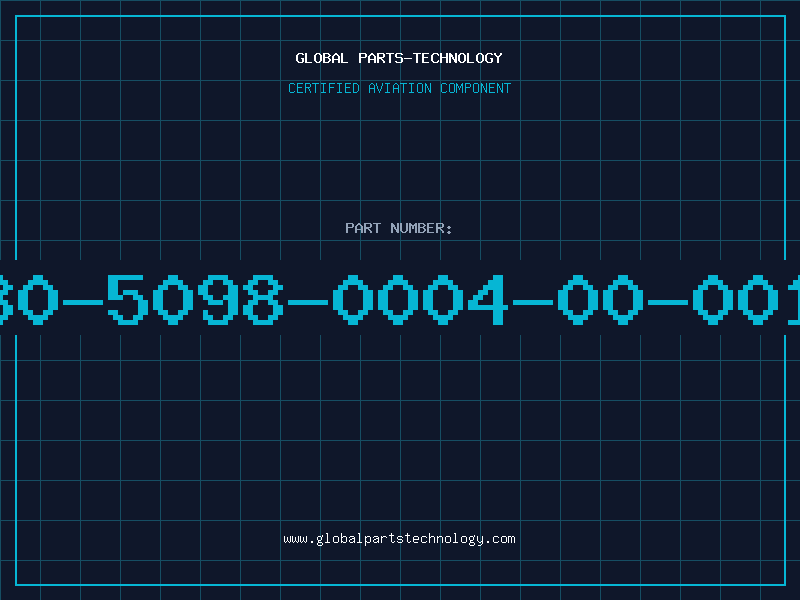 Aviation Part 30-5098-0004-00-001