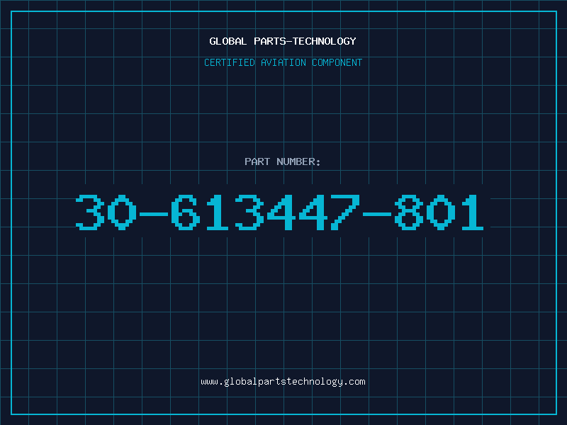 Aviation Part 30-613447-801
